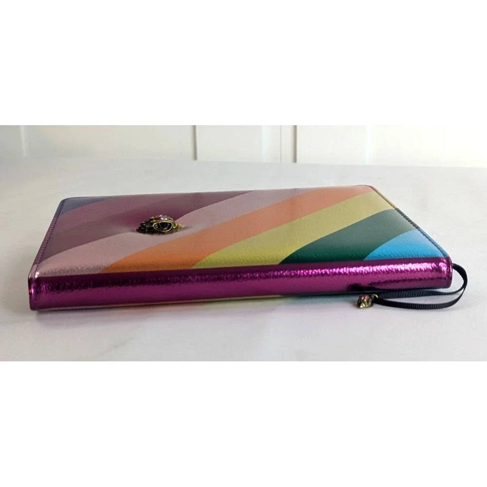 Kurt Geiger Notebook - Metallic Rainbow, Lined, Designer, NWT